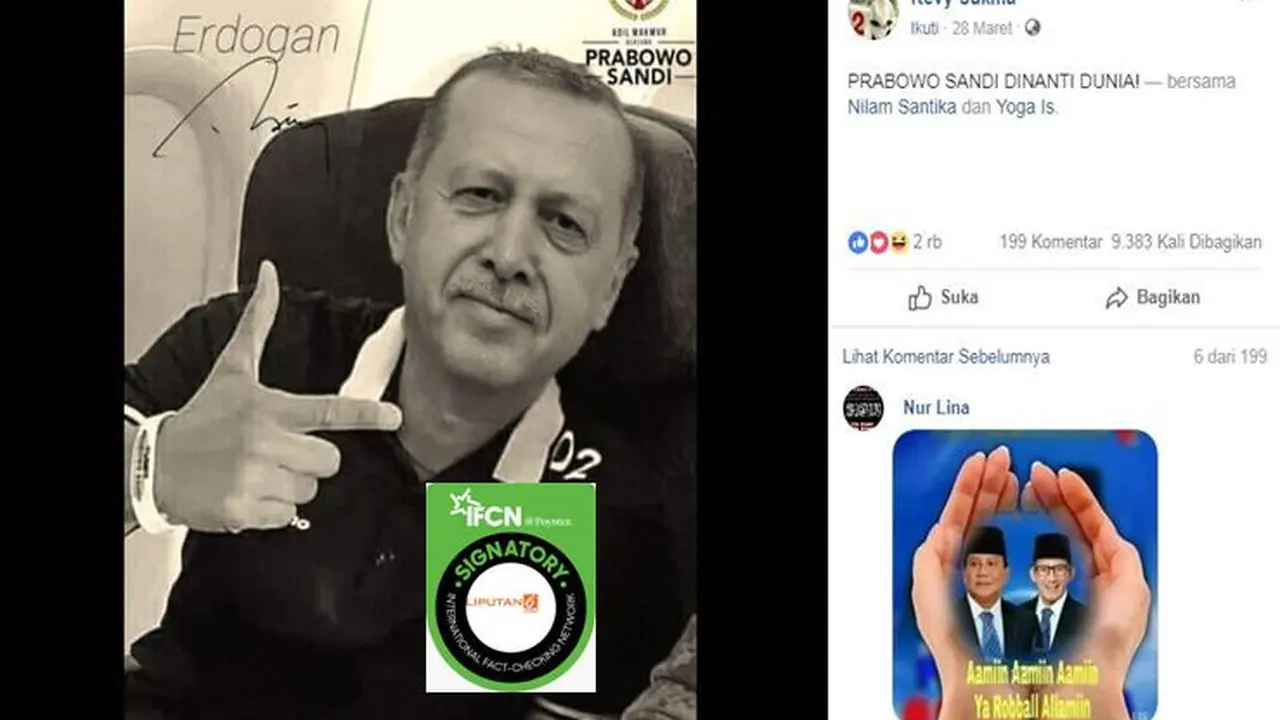 [Cek Fakta] Foto Erdogan