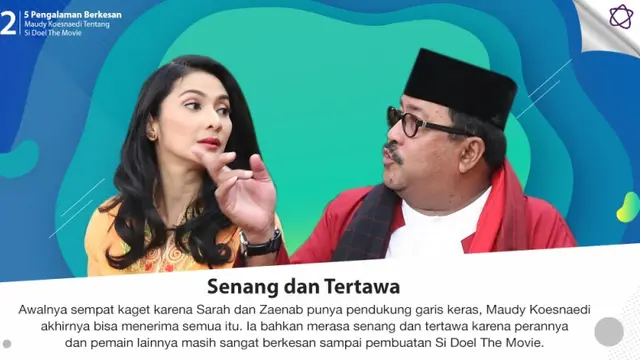 [Bintang] 5 Pengalaman Berkesan Maudy Koesnaedi Tentang Si Doel The Movie