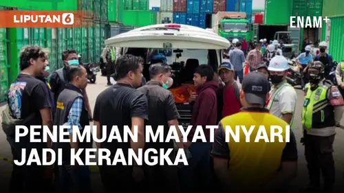 VIDEO: Geger! Penemuan Mayat Wanita di Peti Kemas Kosong