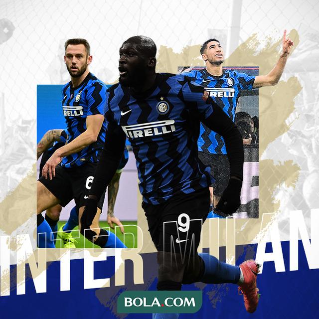 Stefan De Vrij, Romelu Lukaku dan Achraf Hakimi