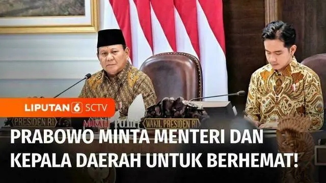 VIDEO: Presiden Prabowo Deklarasikan Perang Terhadap Kebocoran Anggaran