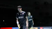 Fajar Alfian/Muhammad Rian Ardianto terhenti di semifinal Japan Open 2023. (PBSI)