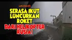 Video yang dirilis kementerian pertahanan Rusia membawa penontonnya seolah-olah ikut bersama pilot helikopter tempur.