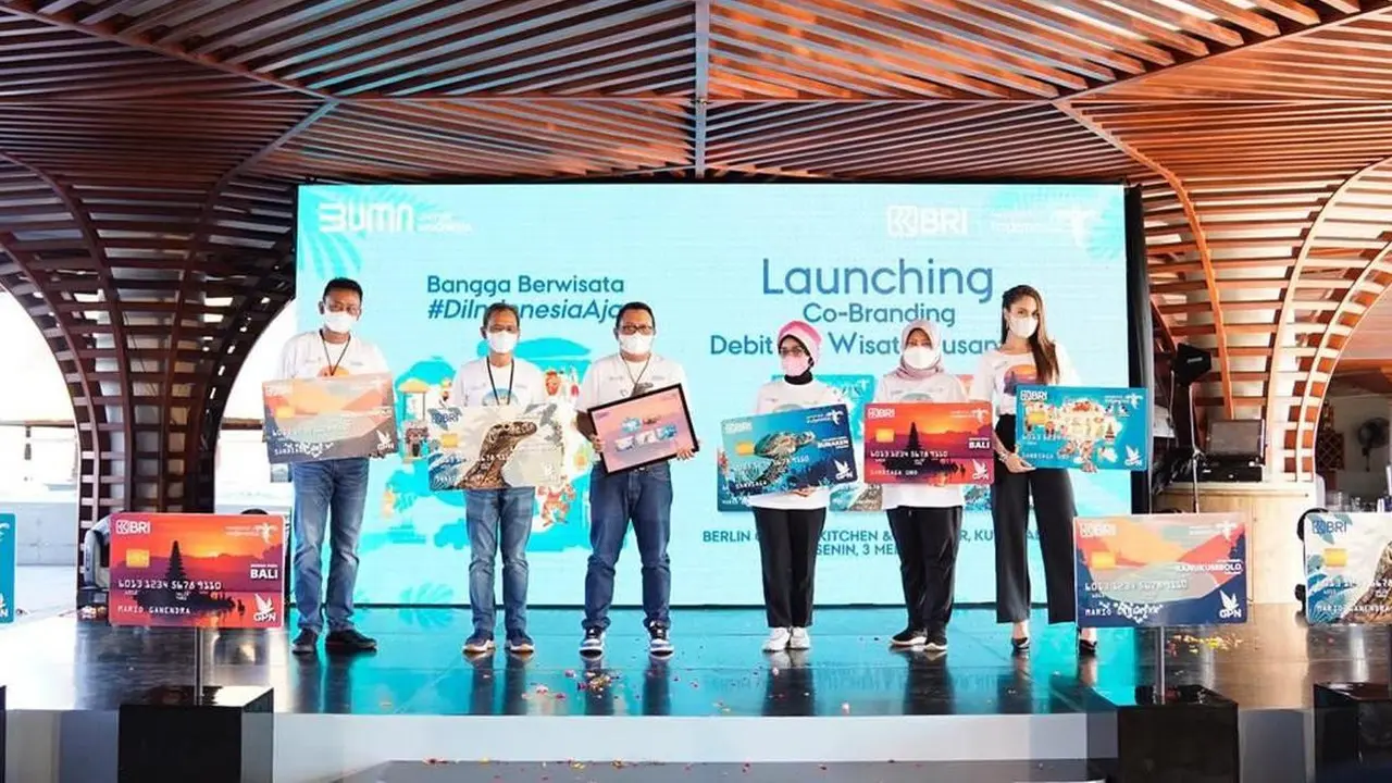 PT Bank Rakyat Indonesia tbk (BRI) meluncurkan Co-Branding Debit BRI Wisata Nusantara