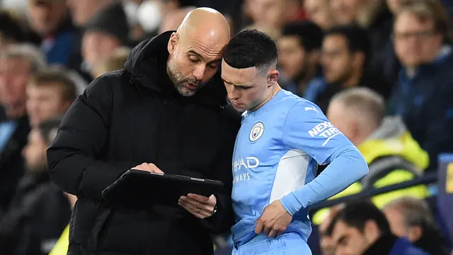 Foto: Manuver Phil Foden Sebagi Pemain Pengganti yang Jadi Juru Selamat Bagi Manchester City di Liga Champions