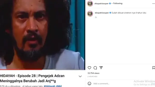 Eko Patrio (Foto: Instagram/@ekopatriosuper)
