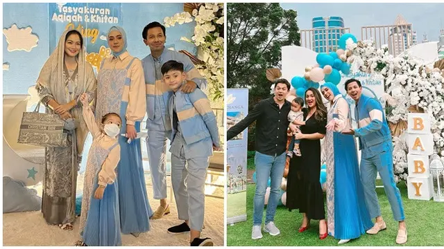 6 Momen Syukuran Akikah dan Khitan Anak Fairuz A Rafiq, Dihadiri Sejumlah Artis