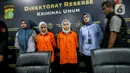 Ditreskrimum Polda Metro Jaya berhasil melakukan pengungkapan dan penangkapan dua tersangka yaitu Si kembar Rihana dan Rihani terkait kasus penipuan PO iPhone. (Liputan6.com/Faizal Fanani)