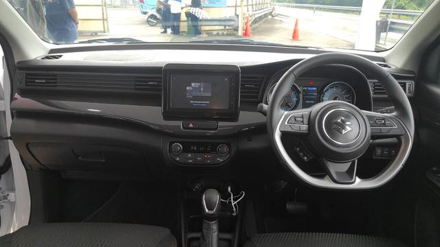 Tampilan interior all new Suzuki Ertiga hybrid (Arief A/Liputan6.com)