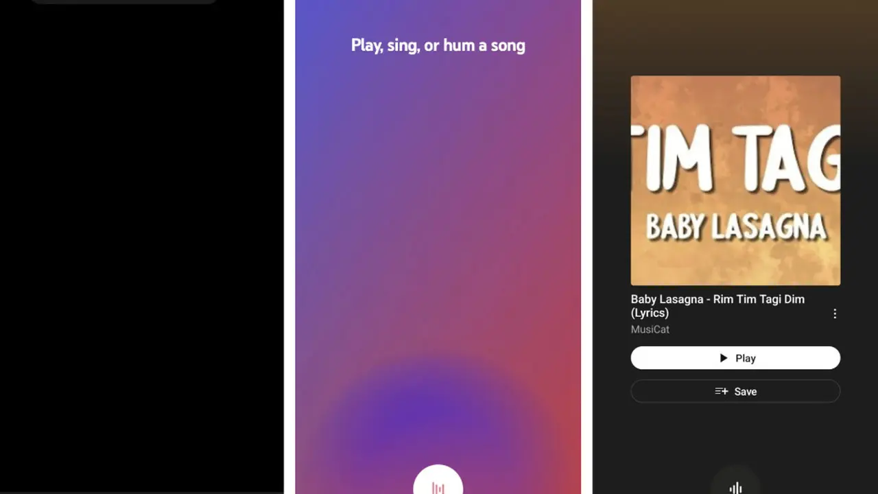 Fitur Bersenandung untuk Cari Lagu di YouTube Music