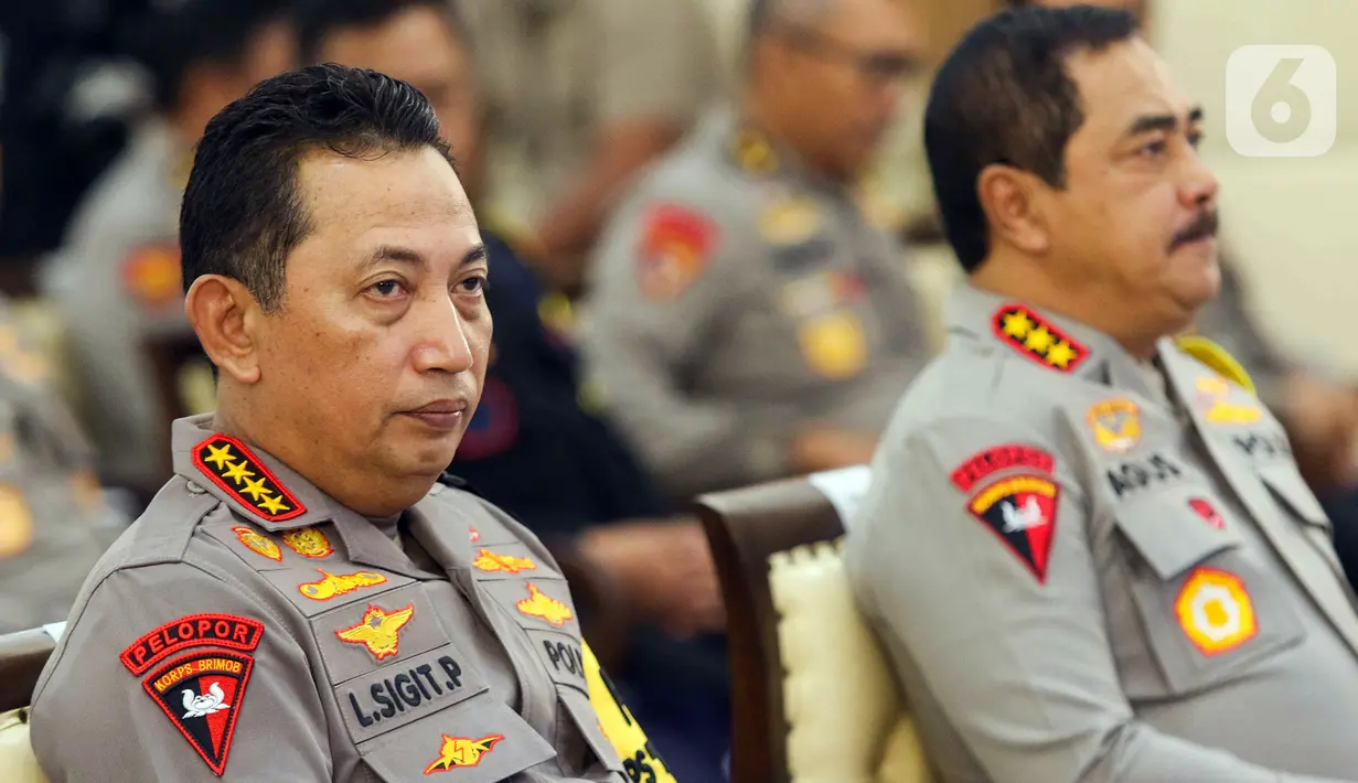 Menurut Sigit, kenaikan jumlah kejahatan tersebut berbanding lurus dengan kenaikan total jumlah penyelesaian kasus. (Liputan6.com/Herman Zakharia)
