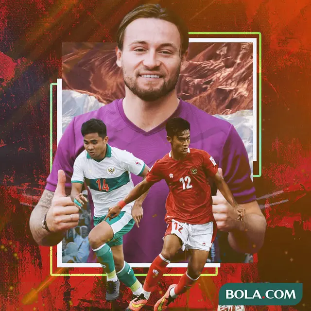 Timnas Indonesia - Marc Klok, Asnawi Mangkualam, dan Pratama Arhan