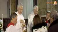 [VIDEO] Malam Natal, Ribuan Pengemis Makan Gratis