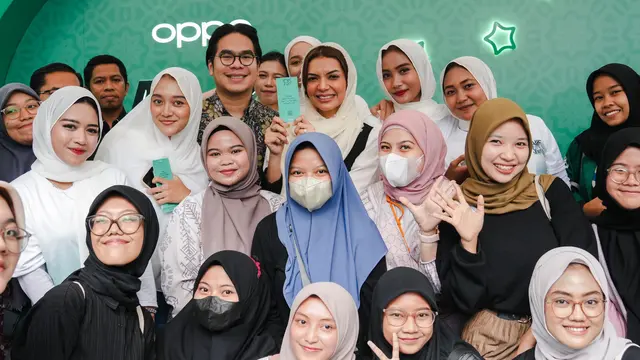 Bincang Inspiratif bersama Oppo dan Najwa Shihab di bulan Ramadan. Credit: Oppo Indonesia