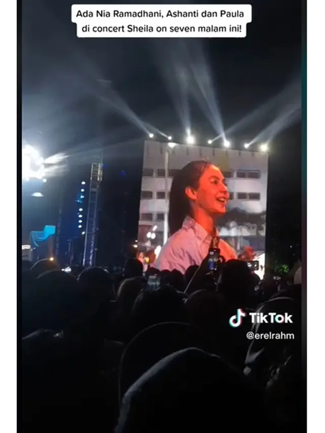 10 Potret Artis Hadir di Konser Sheila On 7 "Tunggu Aku di Jakarta", Seru Banget