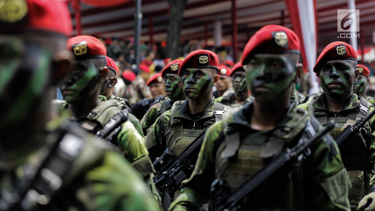 Defile Pasukan Kopassus