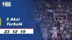 Berita Video 5 aksi pemain terbaik NBA tanggal 23 Desember 2019