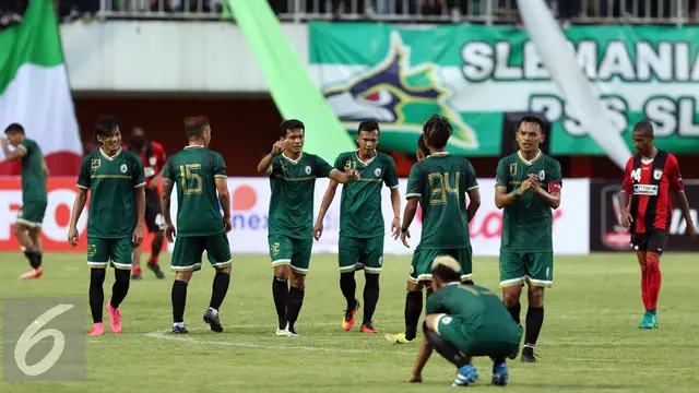 Ketat, PSS Sleman Paksa Persipura Bermain Imbang Tanpa Gol