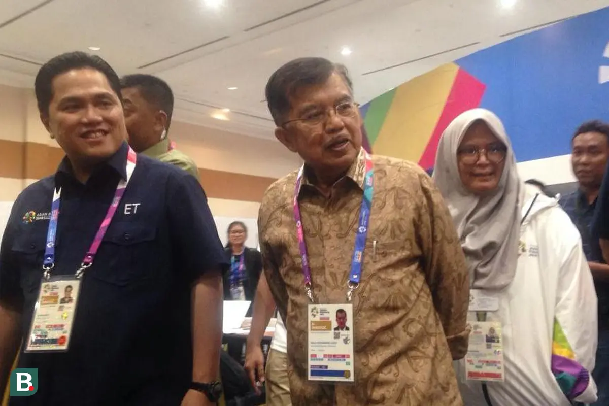 Jusuf Kalla, Erick Thohir, Asian Games 2018, MPC, Gelora Bung Karno
