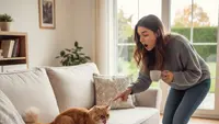4 Cara Membersihkan Kencing Kucing di Sofa Kain Tanpa Dicuci, Kembali Bersih dan Wangi!
