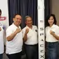 Konferensi pers  peluncuran Satelit Nusantara Satu. Liputan6.com/Andina Librianty