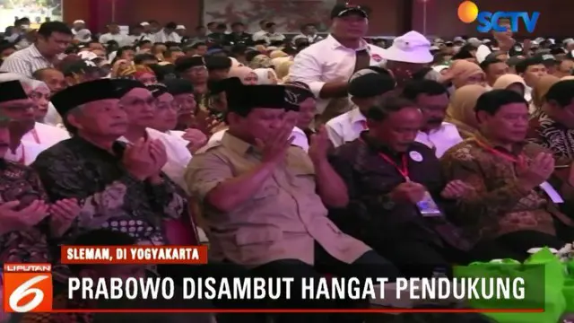 Usai deklarasi dukungan para purnawirawan TNI di Jawa Tengah dan Yogyakarta, Prabowo menegaskan, kondisi bangsa saat ini yang mendorongnya maju dalam Pilpres 2019 ini.