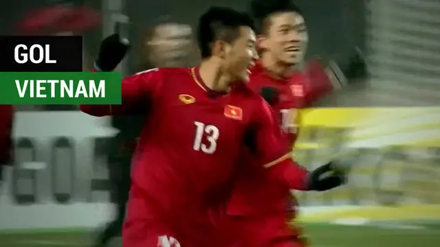 Berita video kumpulan gol Vietnam yang antarkan negara Asia Tenggara tersebut ke final Piala Asia U-23 2018.