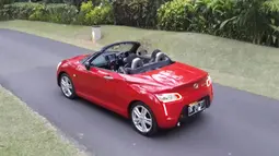 Copen memenggunakan struktur bodi D-Frame yang menghubungkan seluruh bagian kerangka kendaraan secara kokoh dengan rigiditas tinggi.(Foto: Septian Pamungkas/Liputan6.com)