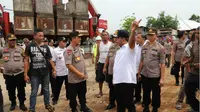 Saat ini ada satu titik yang masih terkendala, yaitu pembangunan jalan tol Medan-Binjai ruas Tanjung Mulia. (Liputan6.com/Reza Efendi)