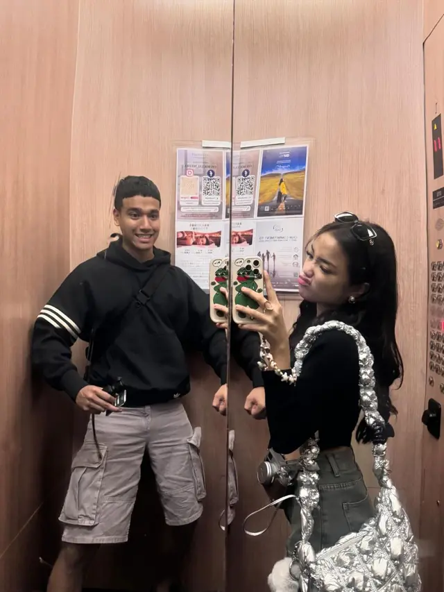 Fuji An dan Fadly Faisal (Instagram/fuji_an)