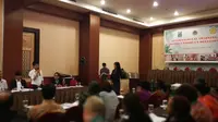 Pelatihan International Training on Coconut Product Development dengan  dengan 13 negara asing di Manado, Sulawesi Utara. (Liputan6.com/Tanti Yulianingsih)