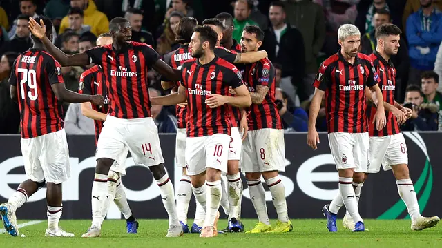 Gol Suso Selamatkan AC Milan dari Kekalahan Atas Real Betis