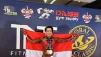 Polwan Kapolsek Rebut 3 Medali Binaraga di Ajang NPC Regional TNT Global Classic Malaysia 2026