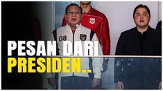 Berita Video, komentar Erick Thohir terkait pesan Presiden Prabowo setelah Timnas Indonesia raih kemenangan kontra Bahrain