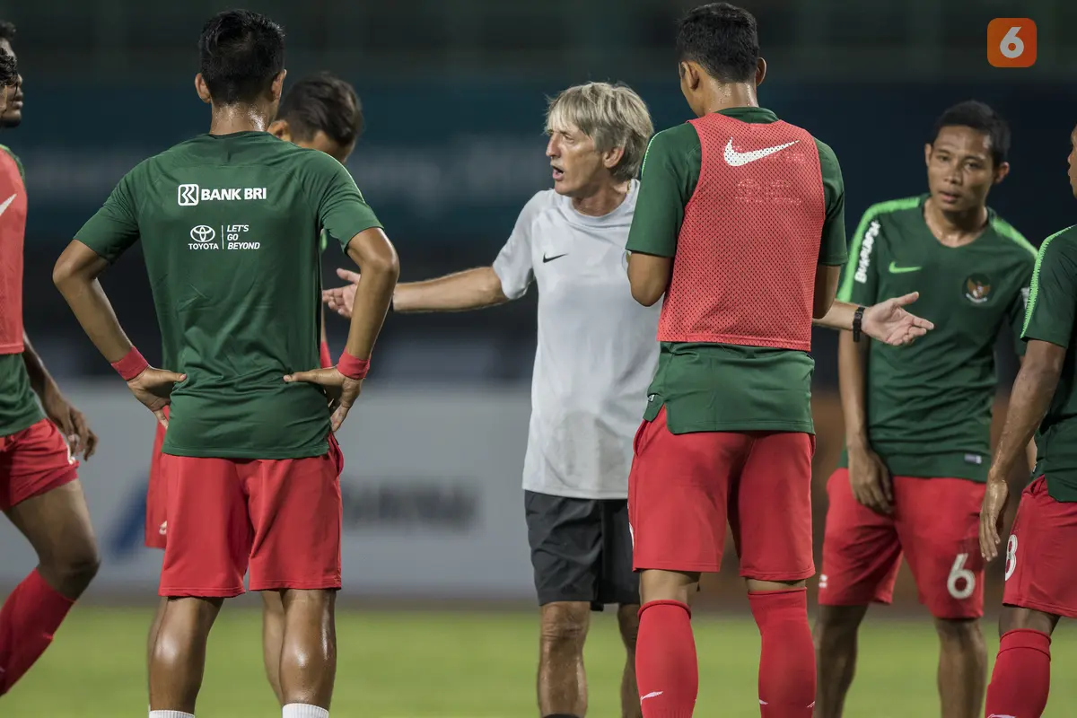 Sepak Bola : Indonesia Vs Chinese Taipei