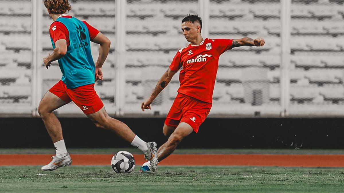 Siapa Sosok Bule yang Ikut Latihan Timnas Indonesia pada Unggahan Instagram Eliano Reijnders?