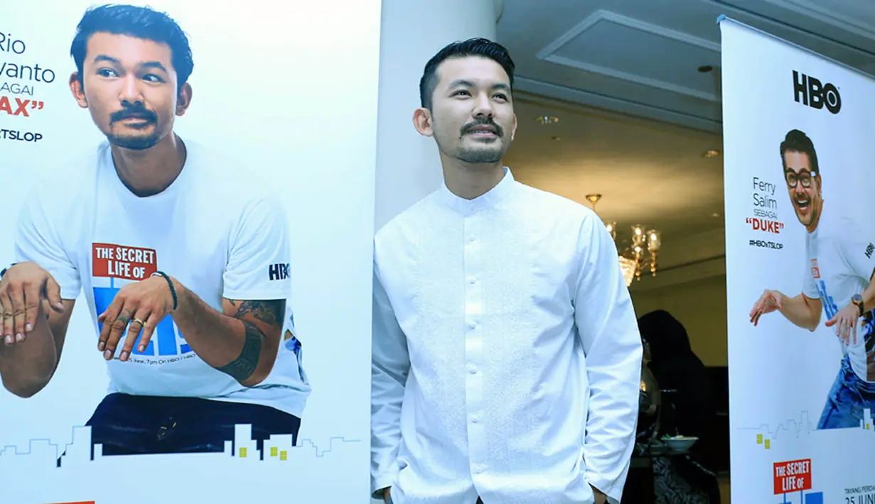 Sebagai seorang suami, Rio Dewanto ikut mendampingi sang istri yang berjuang melahirkan buah hatinya. Rio menceritakan momen mengharukan menemai istrinya meski dengan perasaan campur aduk. (Deki Prayoga/Bintang.com)