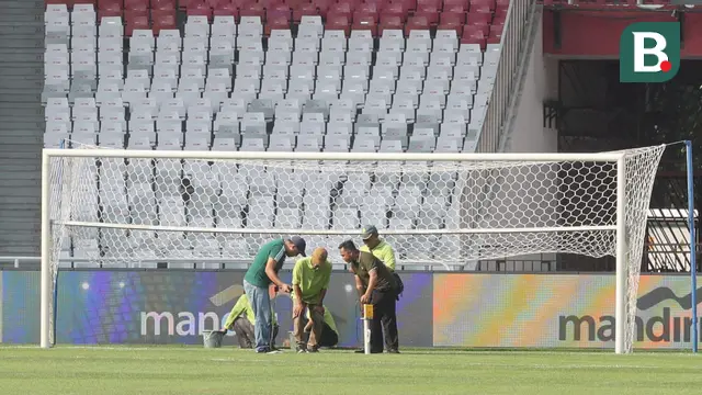 FOTO Erick Thohir Tinjau SUGBK Jelang Laga Lawan irak