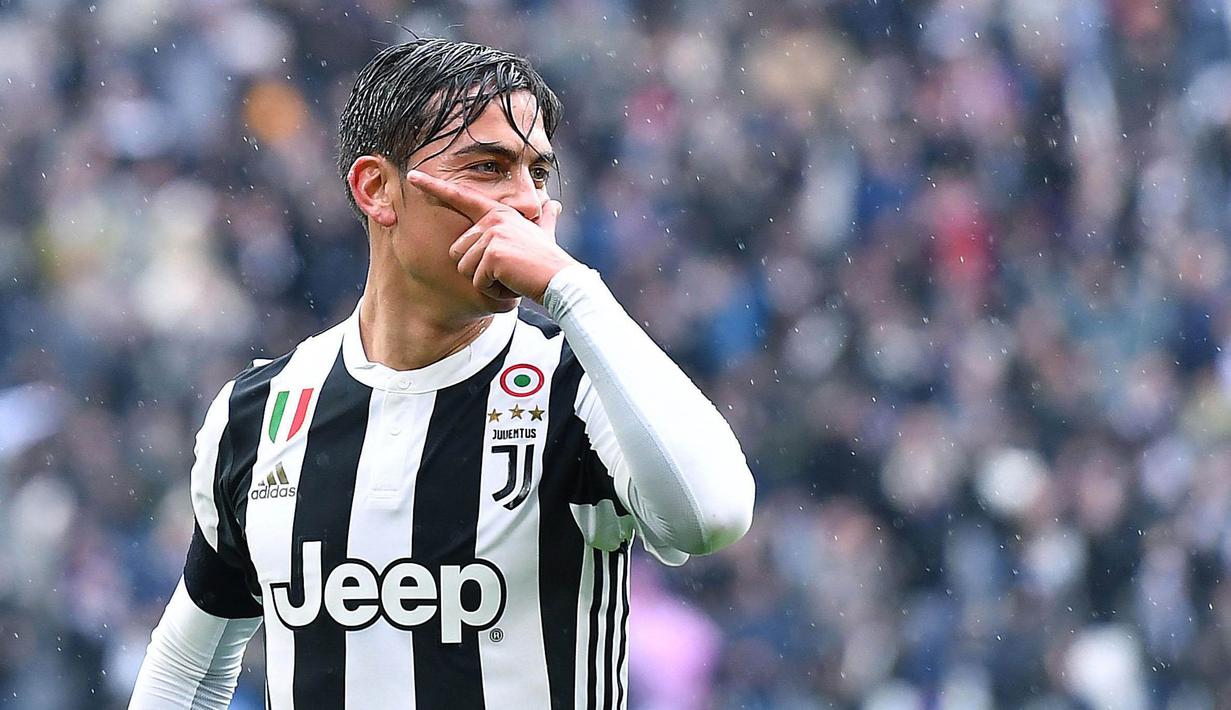 3. Paulo Dybala (Juventus) - 17 Gol (1 Penalti). (AP/Alessandro di Marco)