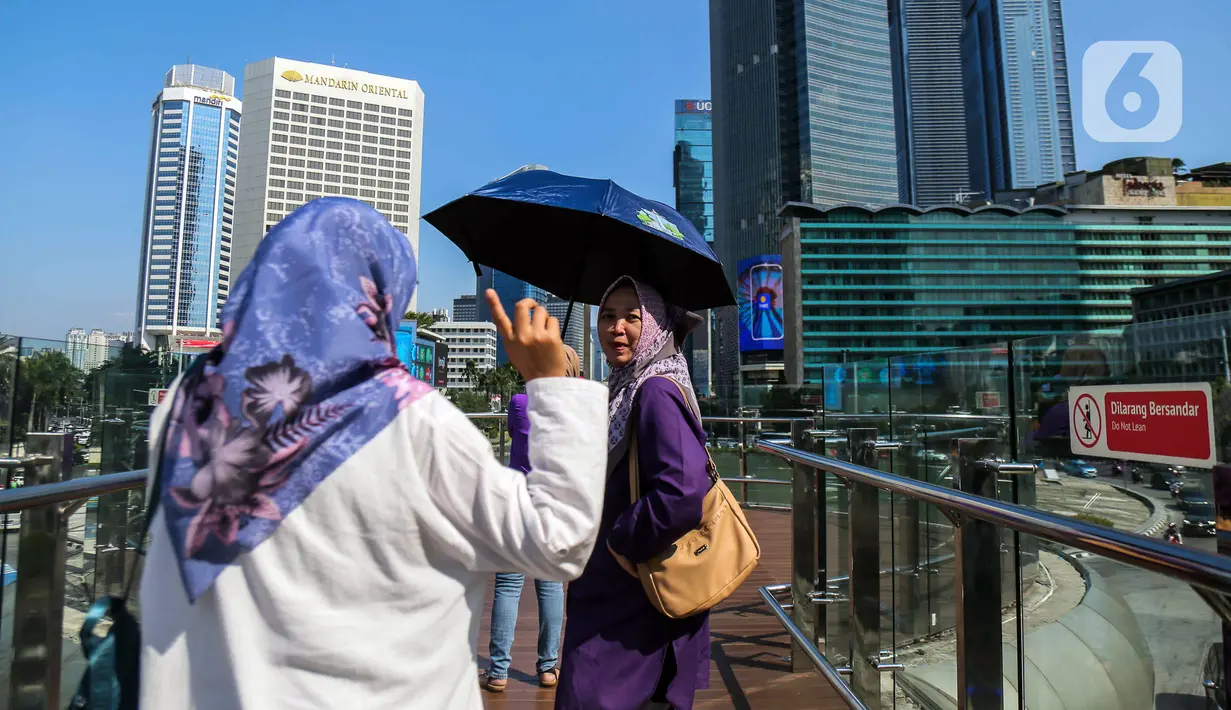 Puncak fenomena El Nino yang berdampak pada kekeringan diprakirakan akan melanda Jakarta dan sekitarnya pada Agustus hingga September mendatang. (Liputan6.com/Faizal Fanani)