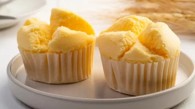 bolu kukus mekar durian susu