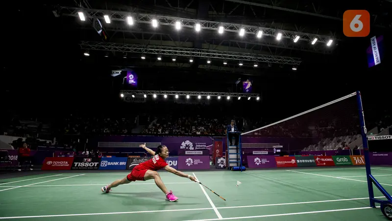 Badminton : Indonesia Vs Hong Kong