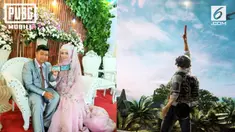 Berawal dari game bareng, pasangan yang gemar main PUBG ini memutuskan untuk menikah.