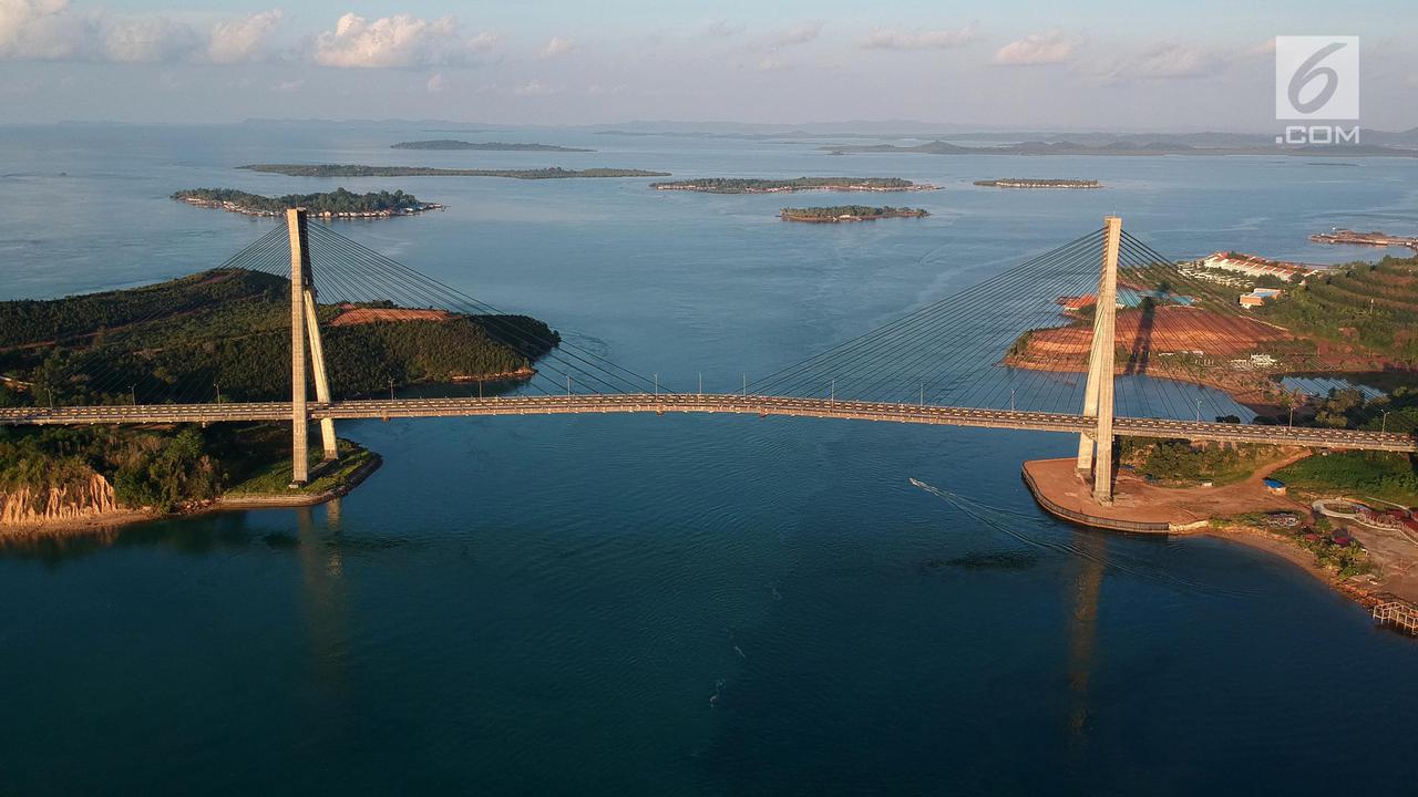 Jembatan Barelang Dari Udara