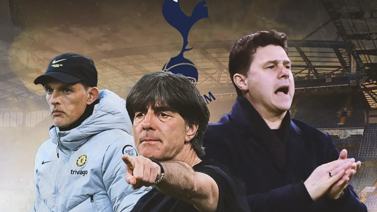 Ilustrasi - Pochettino, Tuchel, Loew