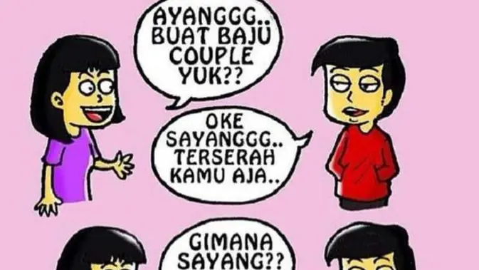 Ini Alasan Baju Couple Dibilang Norak Lifestyle Fimela Com