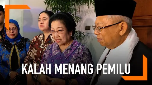 Megawati bicara kemenangan PDI Perjuangan pada Pemilu 2019. Menurutnya kalah menang hal biasa, yang terpenting tetap hormati proses demokrasi.