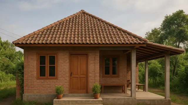 7 Model Rumah Limasan Sederhana Ukuran 6x9 di Desa, Nyaman dan Menyatu dengan Alam
