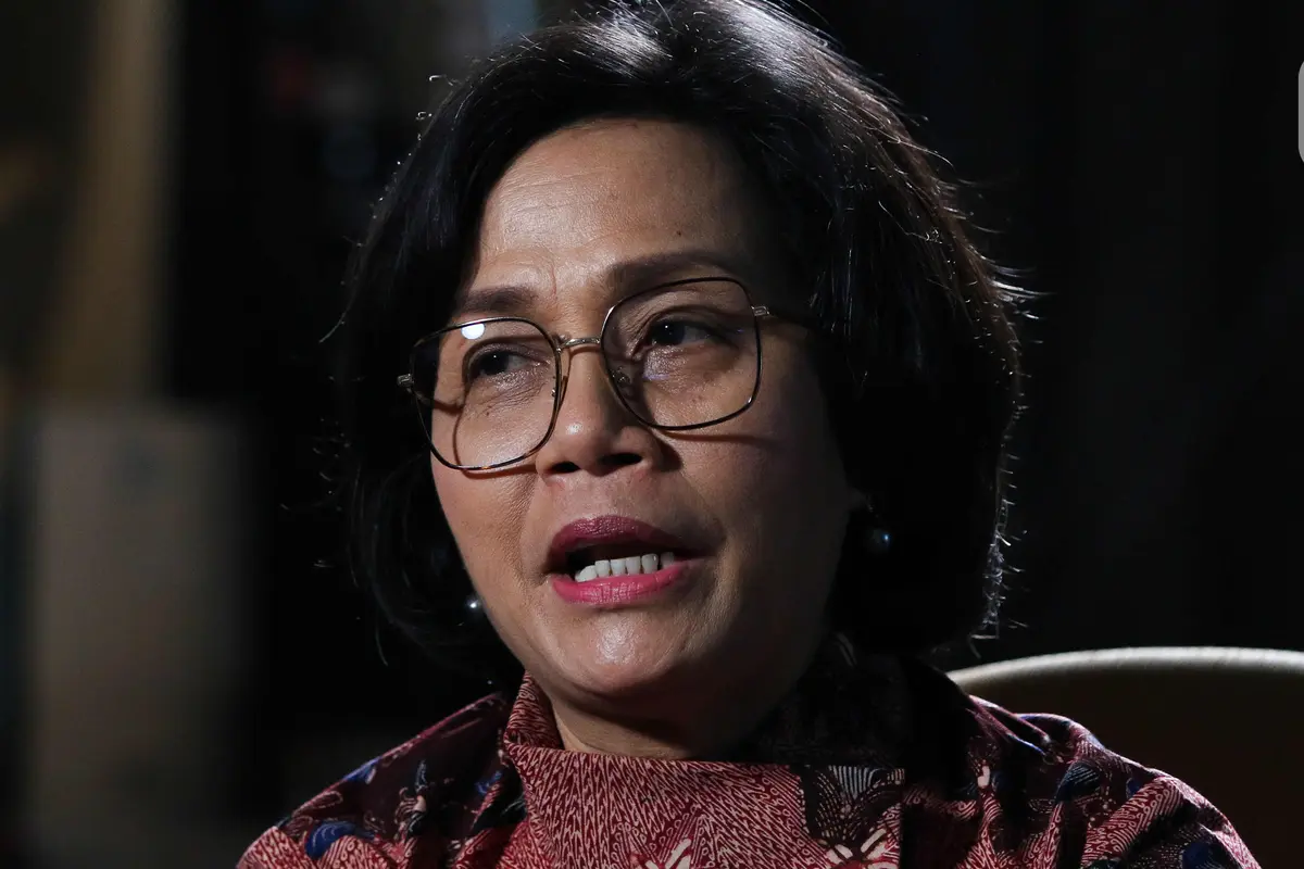 Menteri keuangan Sri Mulyani