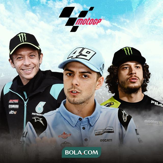 MotoGP - Valentino Rossi, Fabio Di Giannantonio, Marco Bezzecchi